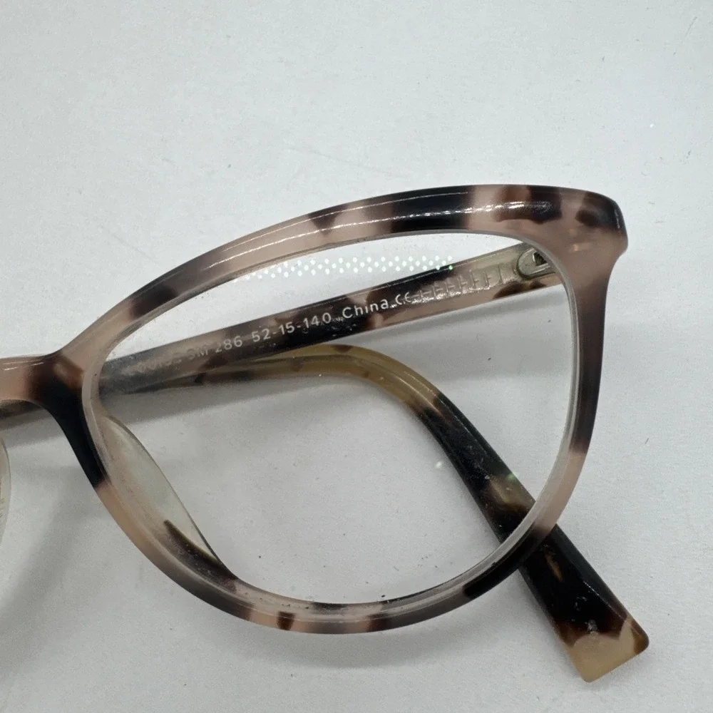 Warby Parker Louise SM 286  Lavender Tortoise Cat Eye Eyeglasses 52-15 140